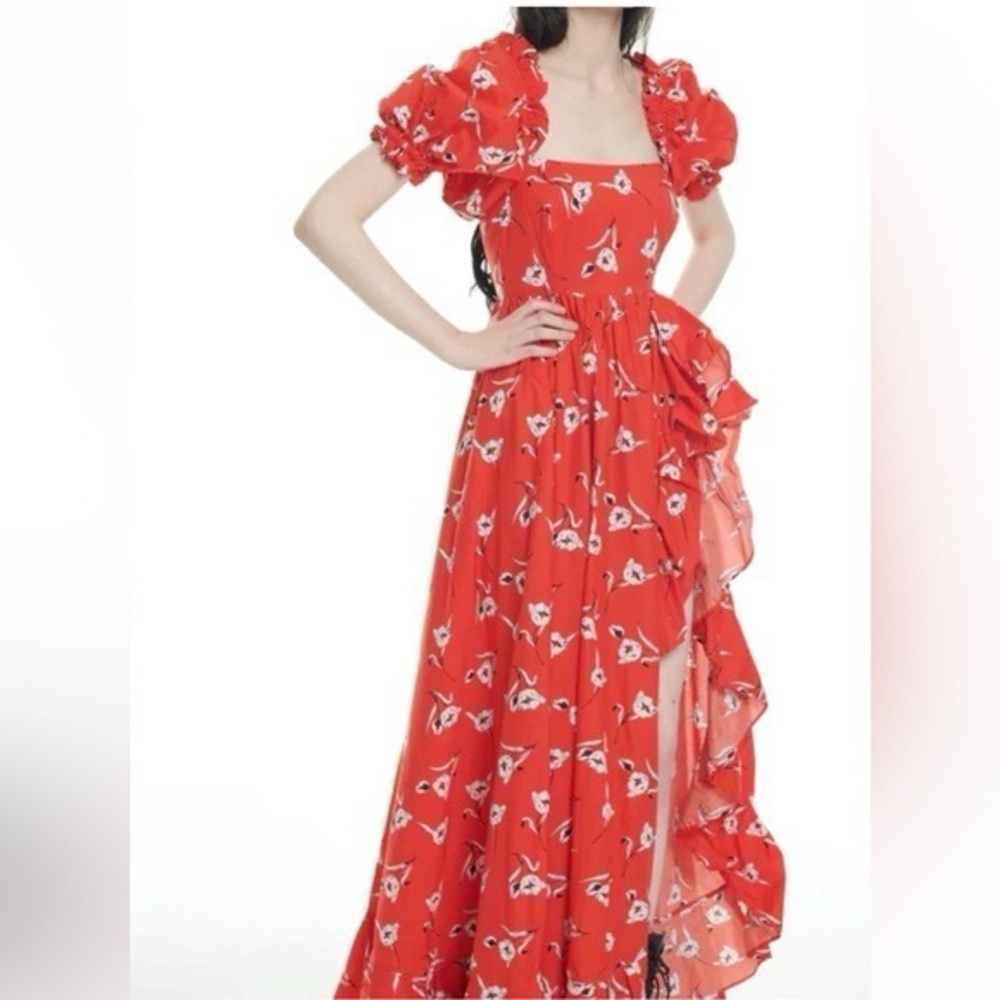 Sweet Caroline Ruffle Gown